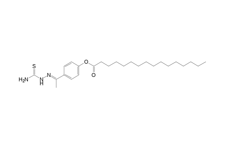 palmitic acid, ester with 4'-hydroxyacetophenone, thiosemicarbazone