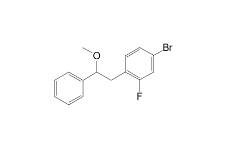 1-Bromo-3-fluoro-4-(2-methoxy-2-phenylethyl)benzene