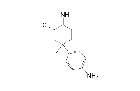 4-(4-Aminophenyl)-2-chloro-4-methylcyclohexa-2,5-dienimine