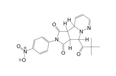 (4aS,4bR,7aS,8R)-8-(2,2-dimethylpropanoyl)-6-(4-nitrophenyl)-7a,8-dihydro-4aH-pyrrolo[3',4':3,4]pyrrolo[1,2-b]pyridazine-5,7(4bH,6H)-dione