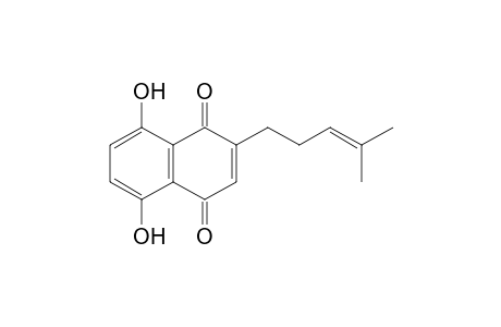 5,8-dihydroxy-2-(4-methyl-3-pentenyl)-1,4-naphthoquinone