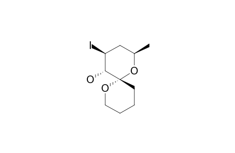 (2R,4S,5S,6S)-4-IODO-2-METHYL-1,7-DIOXASPIRO-[5.5]-UNDECAN-5-OL