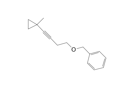 ((4-(1-methylcyclopropyl)but-3-ynyloxy)methyl)benzene