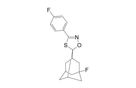 5-FLUORO-3'-(PARA-FLUOROPHENYL)-ADAMANTANE-2-SPIRO-5'-(DELTA(2)-1',4',2'-OXATHIAZOLINE)