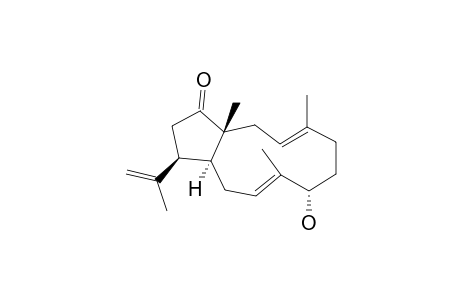 (1R,3E,7S,8E,11S,12S)-7-HYDROXY-14-OXO-3,8,18-DOLABELLATRIENE