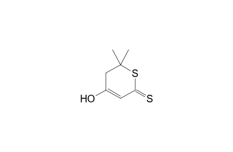 2H-Thiopyran-2-thione, 5,6-dihydro-4-hydroxy-6,6-dimethyl-