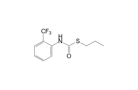 thio-o-(trifluoromethyl)carbanilic acid, S-propyl ester