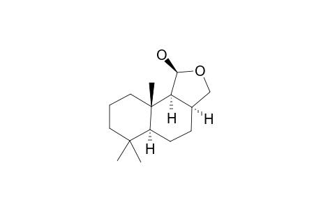 (1S,3aS,5aS,9aS,9bS)-6,6,9a-trimethyl-1,3,3a,4,5,5a,7,8,9,9b-decahydronaphtho[1,2-c]furan-1-ol