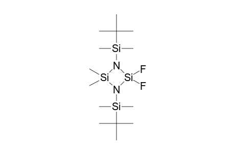 1,3-bis(t-Butyldimethylsilyl)-2,2-dimethyl-4,4-difluorocyclodisilazane