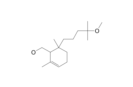 1,3-DIMETHYL-2-(HYDROXYMETHYL)-1-(4'-METHOXY-4'-METHYLPENTYL)-CYClOHEX-3-ENE