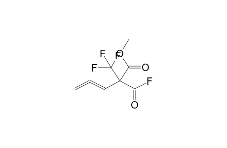 TRIFLUOROMETHYL(PROPADIENYL)MALONIC ACID, MONOFLUOROANHYDRIDE, METHYLESTER