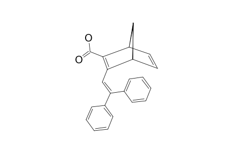 3-(2',2'-DIPENYL-ETHENYL)-BICYCLO-[2.2.1]-HEPTA-2,5-DIENE-2-CARBOXYLIC-ACID