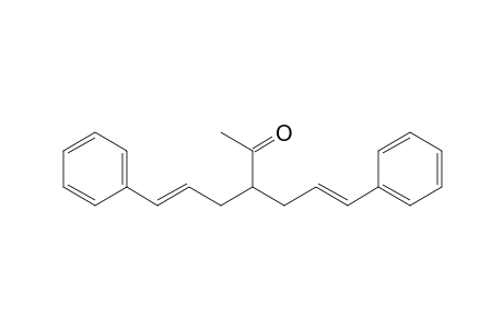 (E)-3-[(E)-cinnamyl]-6-phenyl-hex-5-en-2-one