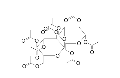 1,2,4,6-TETRA-O-ACETYL-3-O-(2,3,4,6-TETRA-O-ACETYL-ALPHA-D-GLUCOPYRANOSYL)-BETA-D-GLUCOPYRANOSE