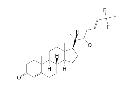 20-[(1'R)-HYDROXY-4'-TRIFLUOROMETHYL-(3'E)-BUTEN-1'-YL]-3-OXOPREGN-4-ENE