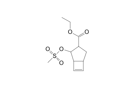 Bicyclo[3.2.0]hept-6-ene-3-carboxylic acid, 2-[(methylsulfonyl)oxy]-, ethyl ester