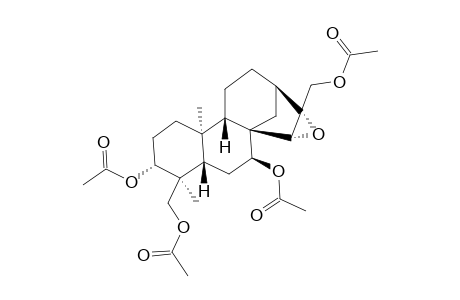 ENT-18,3-BETA,7-ALPHA,17-TETRACETOXY-15-BETA,16-BETA-EOPXYKAURANE