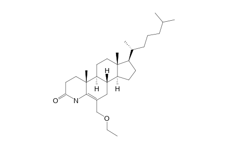 4-AZA-6-ETHOXYMETHYLCHOLEST-5-EN-3-ONE