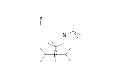 DIISOPROPYLMETHYL-(1-N-TERT-BUTYLIMINO-2-METHYLPROP-2-YL)PHOSPHONIUMIODIDE