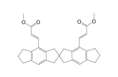 (-)-3-(2,2'-SPIROBI-S-HYDRINDACENE)-4,4'-DIPROP-2-ENOIC-ACID-METHYLESTER