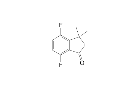 4,7-DIFLUORO-3,3-DIMETHYL-2,3-DIHYDRO-1H-INDEN-1-ONE