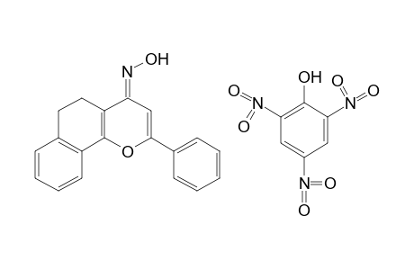 5,6-DIHYDRO-7,8-BENZOFLAVONE, OXIME, PICRATE