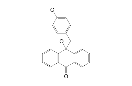 10-(Para-hydroxybenzyl)-10-methoxyanthrone