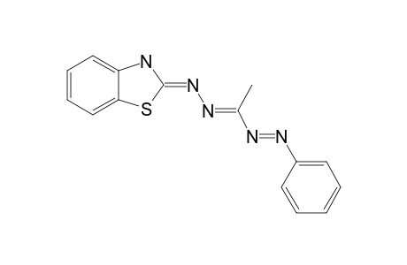 1-PHENYL-3-METHYL-5-(2-BENZOTHIAZOLYL)-FORMAZAN