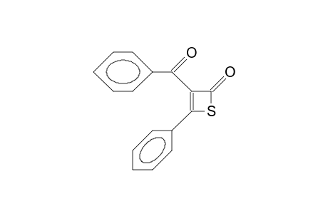 3-Benzoyl-4-phenyl-thiet-2-one