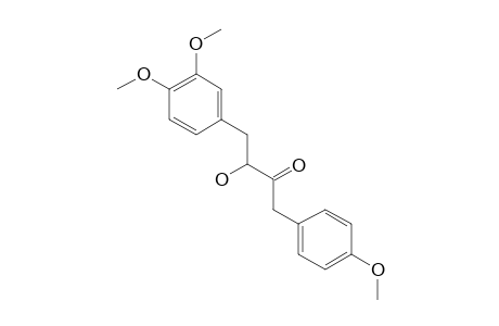 4-(3',4'-DIMETHOXYPHENYL)-3-HYDROXY-1-(4''-METHOXYPHENYL)-BUTAN-2-ONE