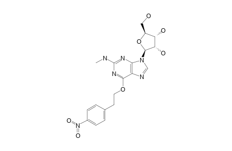 N2-METHYL-O6-[2-(4-NITROPHENYL)-ETHYL]-GUANOSINE