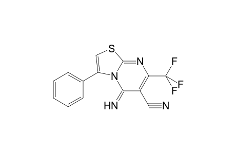 5-Imino-3-phenyl-7-(trifluoromethyl)-5H-[1,3]thiazolo[3,2-a]pyrimidine-6-carbonitrile