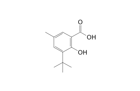 3-tert-BUTYL-2,5-CRESOTIC ACID