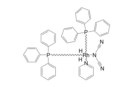 TRANS-[RH(N(CN)2)(H)2(PPH3)2(PY)]