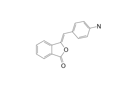 3-(PARA-AMINOPHENYLMETHYLENE)-(Z)-1(3H)-ISOBENZOFURANONE