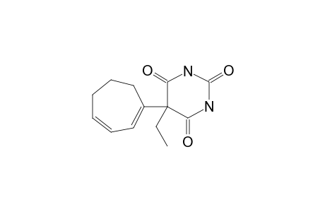 5-(1,3-Cycloheptadien-1-yl)-5-ethyl-2,4,6(1H,3H,5H)-pyrimidinetrione