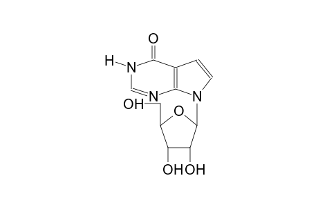 4H-PYRROLO-[2,3-D]-PYRIMIDIN-4-ONE, 1,7-DIHYDRO-7-.BETA.-D-RIBOFURANOSYL-