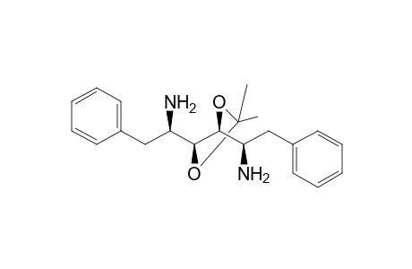 (1R,2S,3S,4R)-1,4-Diamino1,4-dibenzyl-2,3-butanediol isopropylidene acetal