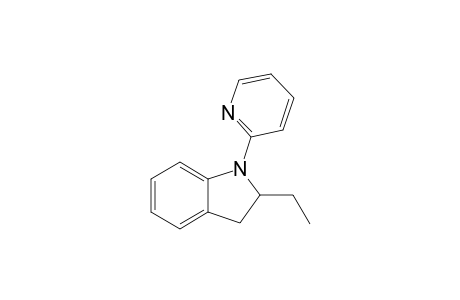 2-ETHYL-1-(2-PYRIDINYL)-2,3-DIHYDRO-1H-INDOLE