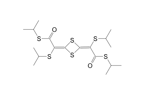 (S,S)-DIISOPROPYL-(E)-2,2'-(1,3-DITHIETANE-2,4-DIYLIDENE)-BIS-[2-(ISOPROPYLTHIO)-THIOACETATE]