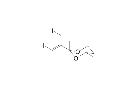 2-(Iodomethyl)-3-(1',3'-butylenedioxy)-1-iodo-1-butene