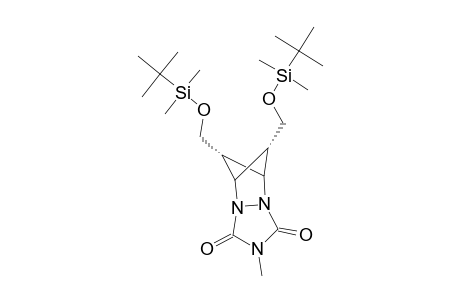 EXO,EXO-8,9-BIS-[TERT.-BUTYLDIMETHYLSILYLOXY)-METHYL]-4-METHYL-2,4,6-TRIAZA-TRICYCLO-[5.1.1.0(2,6)]-NONANE-3,5-DIONE