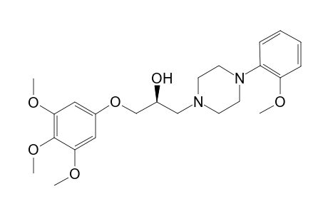 (S)-1-[4-(2-Methoxyphenyl)piperazin-1-yl]-3-(3,4,5-trimethoxyphenoxy)propan-2-ol