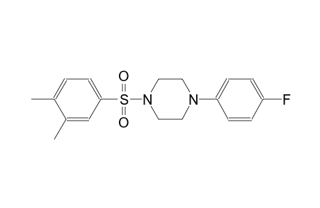 piperazine, 1-[(3,4-dimethylphenyl)sulfonyl]-4-(4-fluorophenyl)-