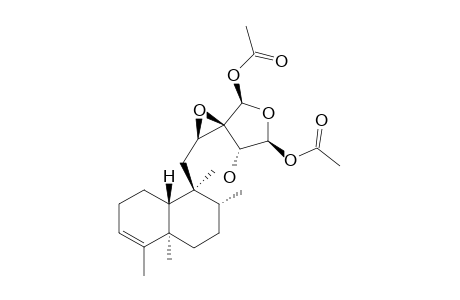 15,16-DIACETOXY-12,13;15,16-DIEPOXY-14-HYDROXY-NEO-ClEROD-3-ENE