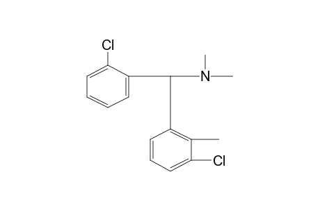 1-(o-CHLOROPHENYL)-1-(3-CHLORO-o-TOLYL)TRIMETHYLAMINE