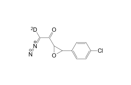 1-Diazo-3,4-epoxy-1-deutero-4-(4-chlorophenyl)-butan-2-one