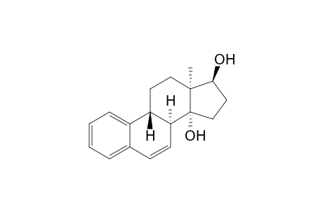 rac-(8.alpha.,9.beta.,13.alpha.,14.alpha.,17.beta.)-Estra-1(10),2,4,6-tetraene-14,17-diol