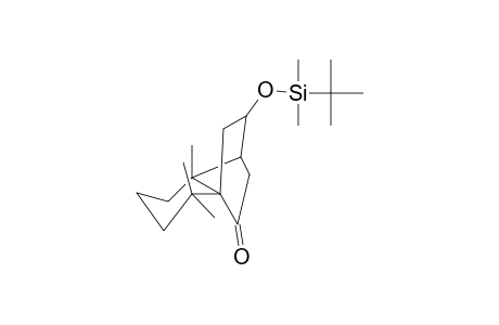 2-(tert-Butyl-dimethyl-silanyloxy)-4,4,7a-trimethyl-octahydro-1,3a-ethano-inden-8-one