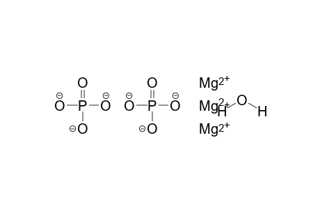 Magnesium phosphate hydrate